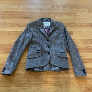 Jack wills wool tweed blazer